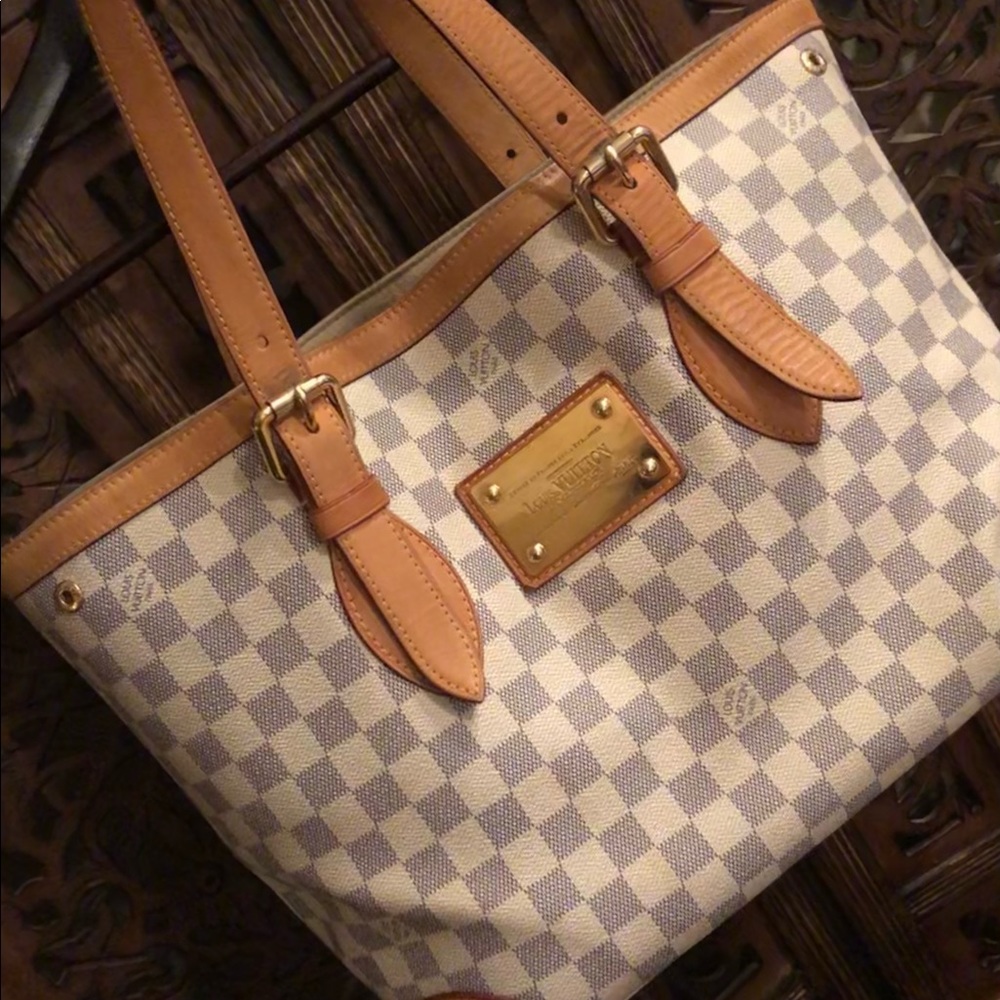 Auth Louis Vuitton Hampstead Tote & Zippy Wallet - Picture 6 of 14